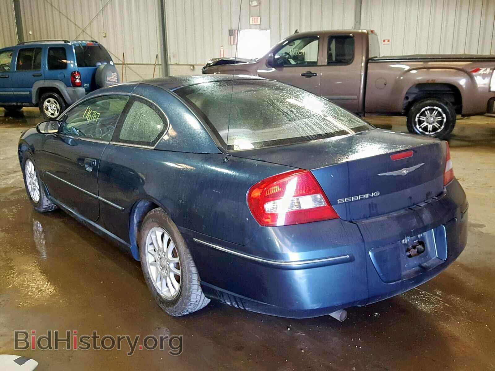 2004 CHRYSLER SEBRING - VIN: 4C3AG42G94E153876 - Photo 3
