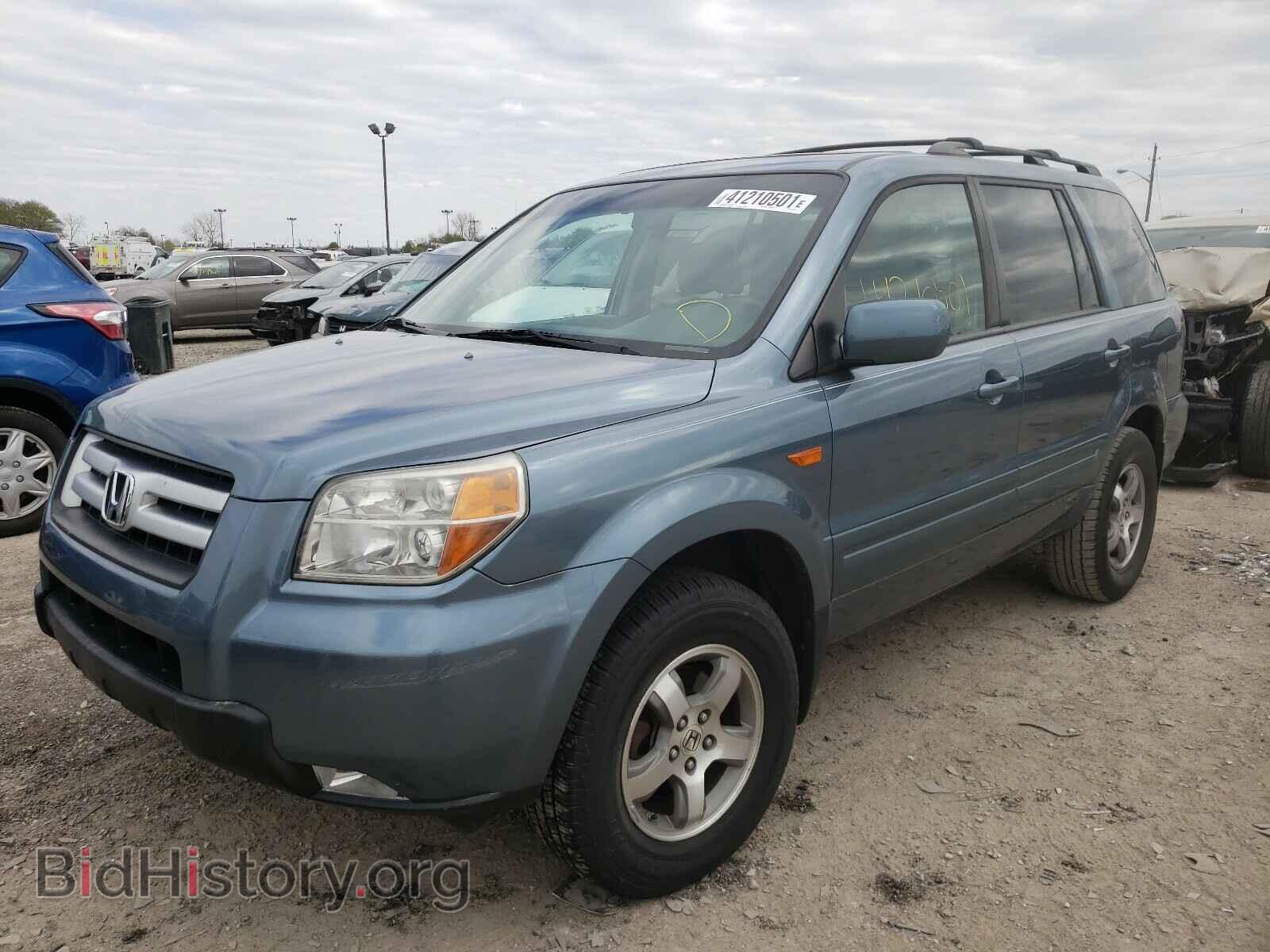 2006 HONDA PILOT - VIN: 2HKYF18456H545511 - Фото 2