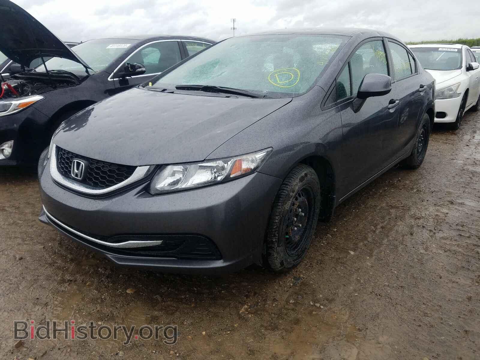 2013 HONDA CIVIC - VIN: 2HGFB2F41DH024904 - Фото 2