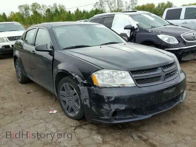 Фотография 1C3CDZAB7CN216588 - DODGE AVENGER 2012