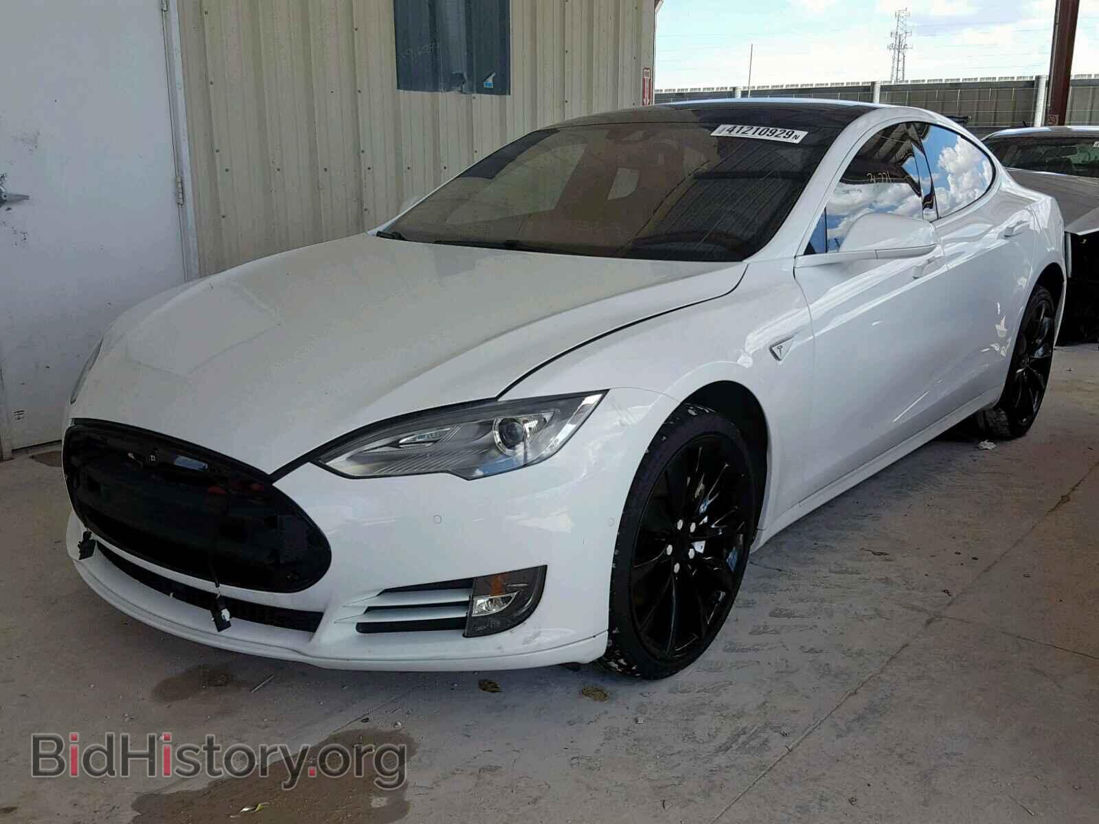 2014 TESLA MODEL S - VIN: 5YJSA1H21EFP62800 - Photo 2