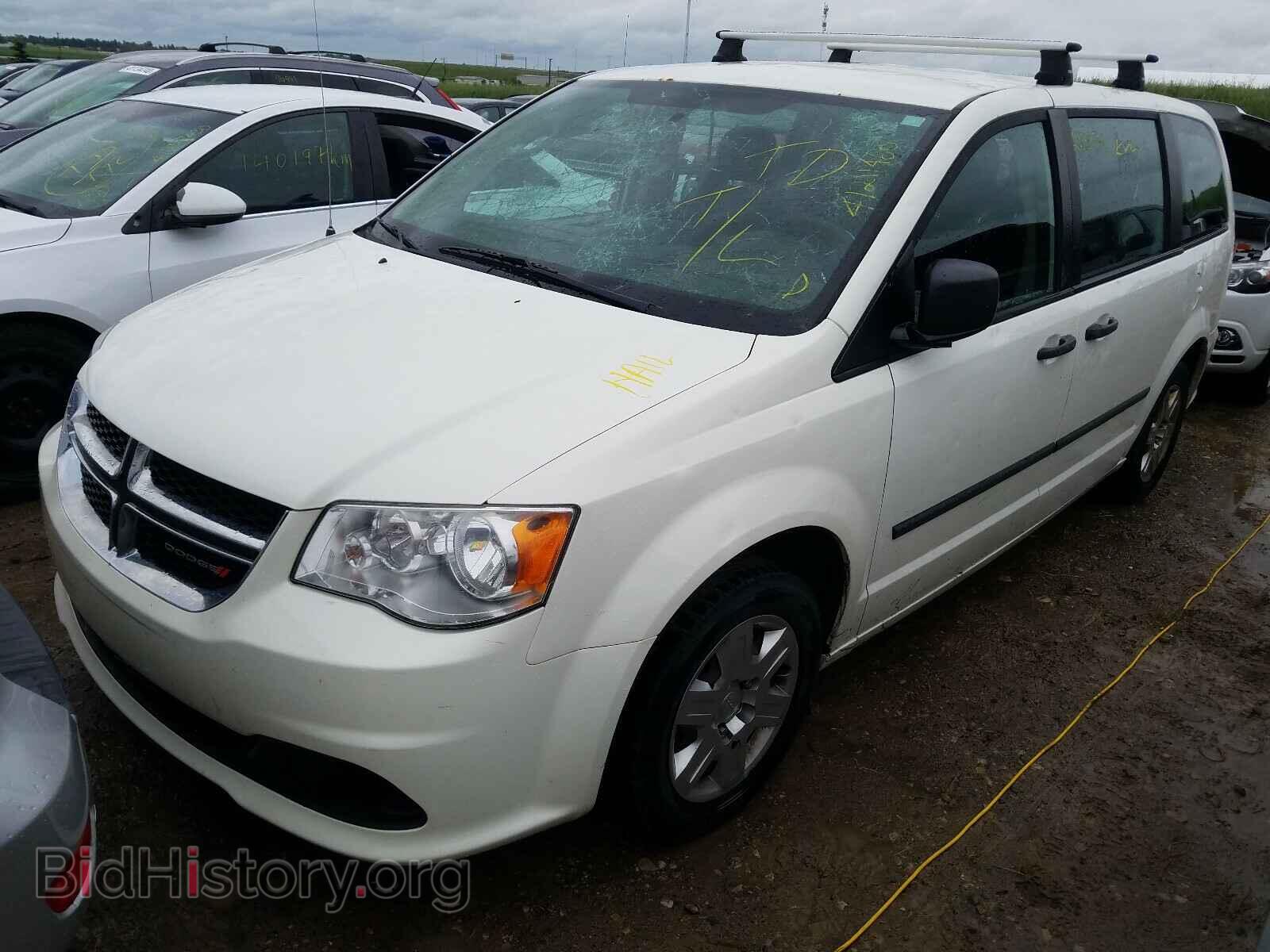 2012 DODGE CARAVAN - VIN: 2C4RDGBG8CR128320 - Фото 2