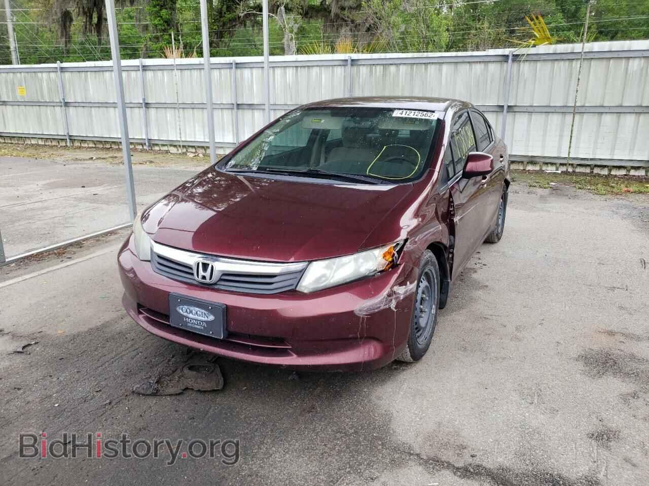 2012 HONDA CIVIC - VIN: 19XFB2F50CE102204 - Фото 2