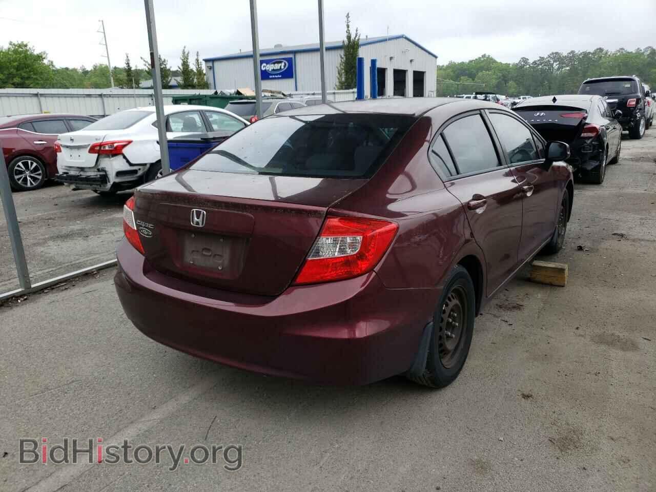 2012 HONDA CIVIC - VIN: 19XFB2F50CE102204 - Фото 4