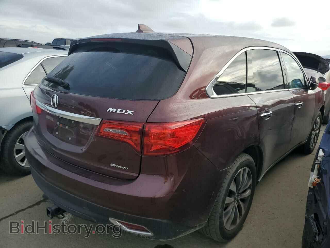 2016 ACURA MDX - VIN: 5FRYD4H42GB001389 - Фото 3