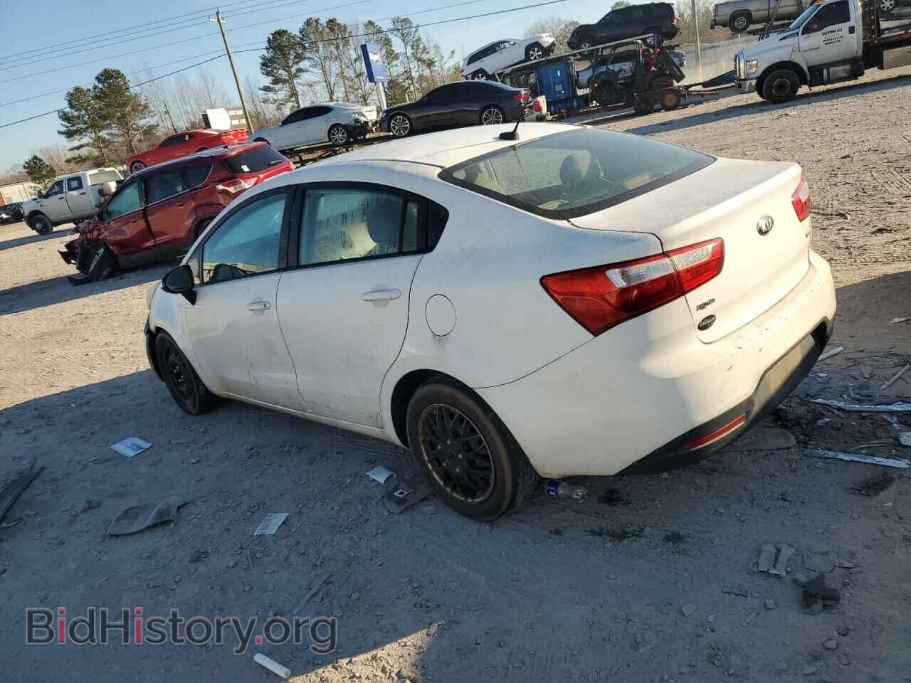 2014 KIA RIO - VIN: KNADM4A39E6349567 - Фото 2