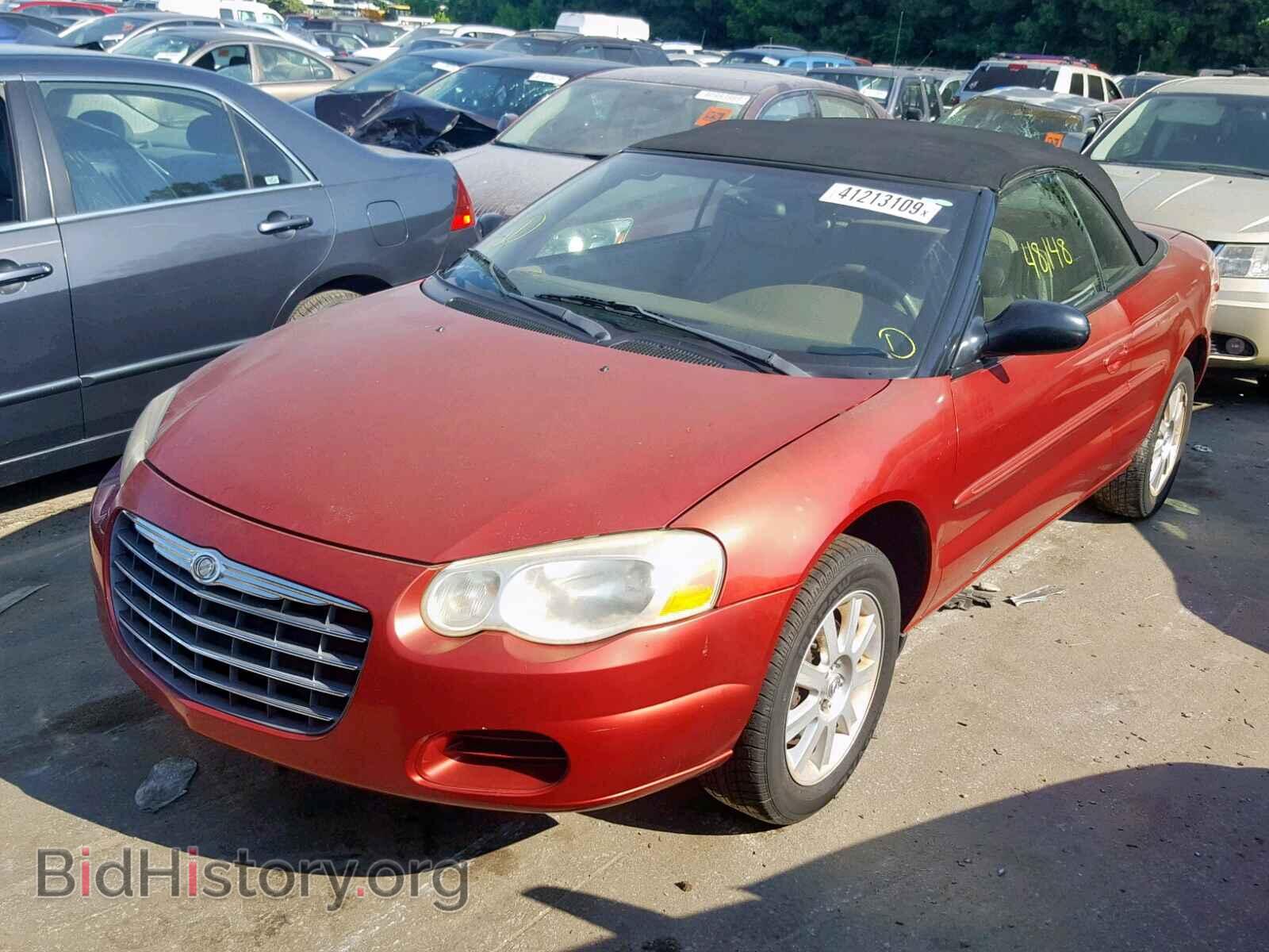 2004 CHRYSLER SEBRING - VIN: 1C3EL75R24N204566 - Фото 2
