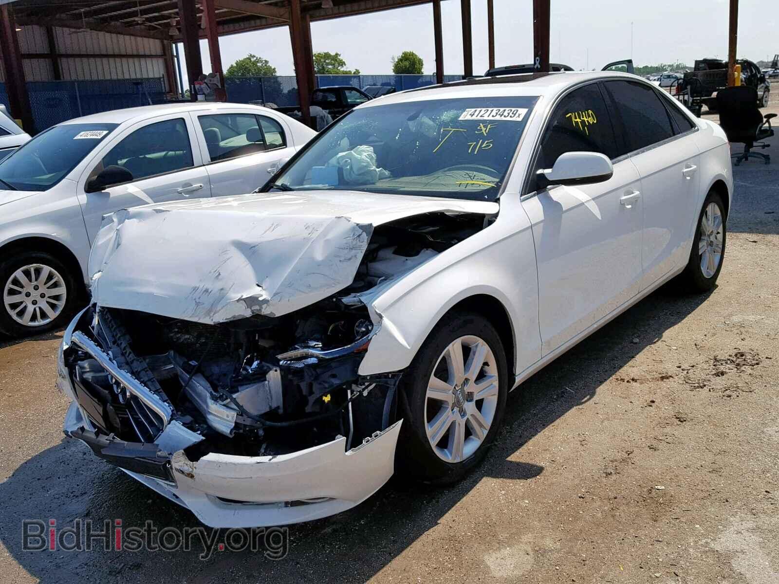 2012 AUDI A4 - VIN: WAUBFAFL8CN005921 - Photo 2
