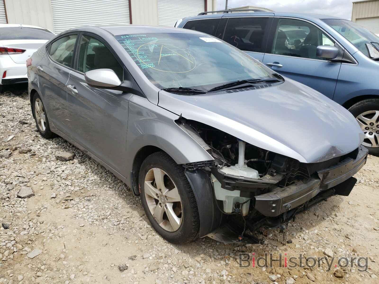 Photo KMHDH4AE1CU373925 - HYUNDAI ELANTRA 2012