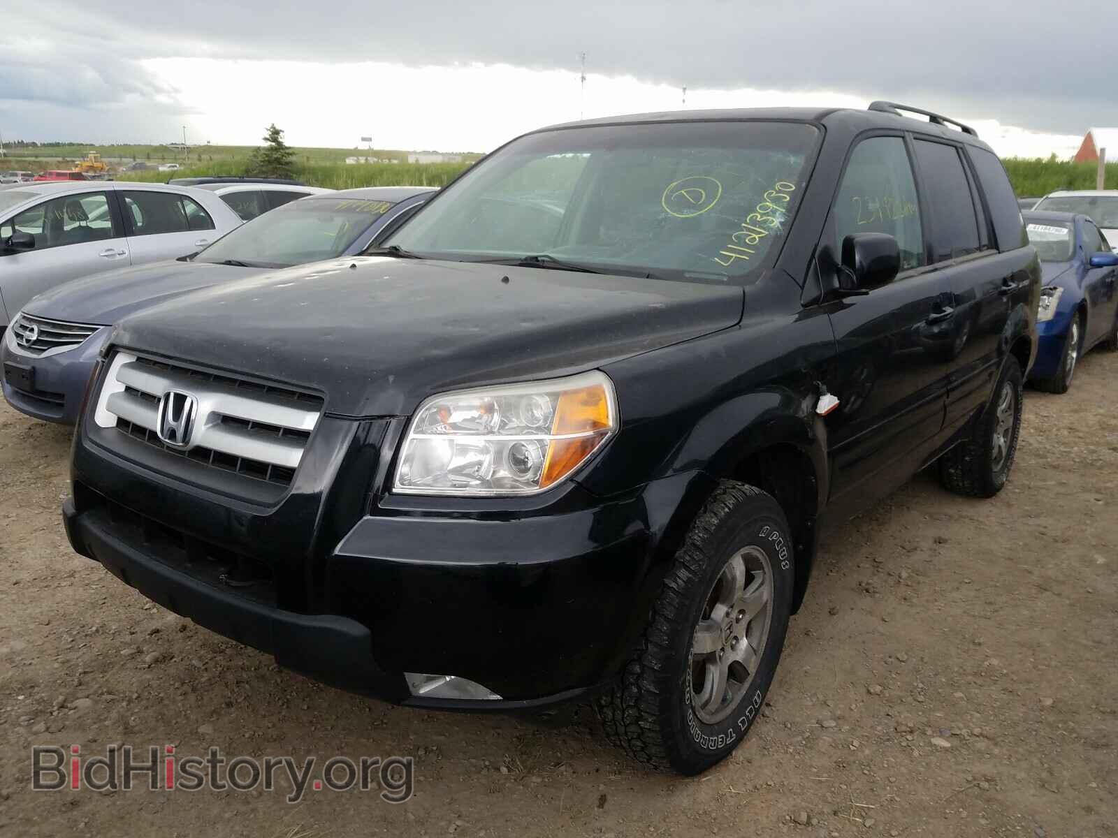 2006 HONDA PILOT - VIN: 2HKYF18566H000023 - Фото 2