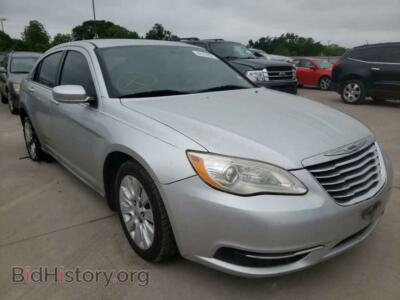 2011 Chrysler 200 200 LX, серебристый — VIN 1C3BC4FBXBN522242, Copart