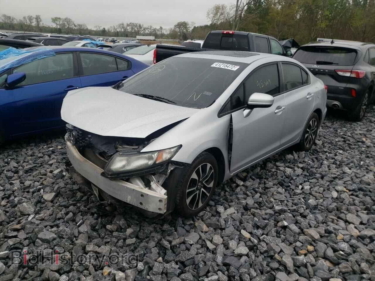 2015 HONDA CIVIC - VIN: 19XFB2F89FE010152 - Фото 2