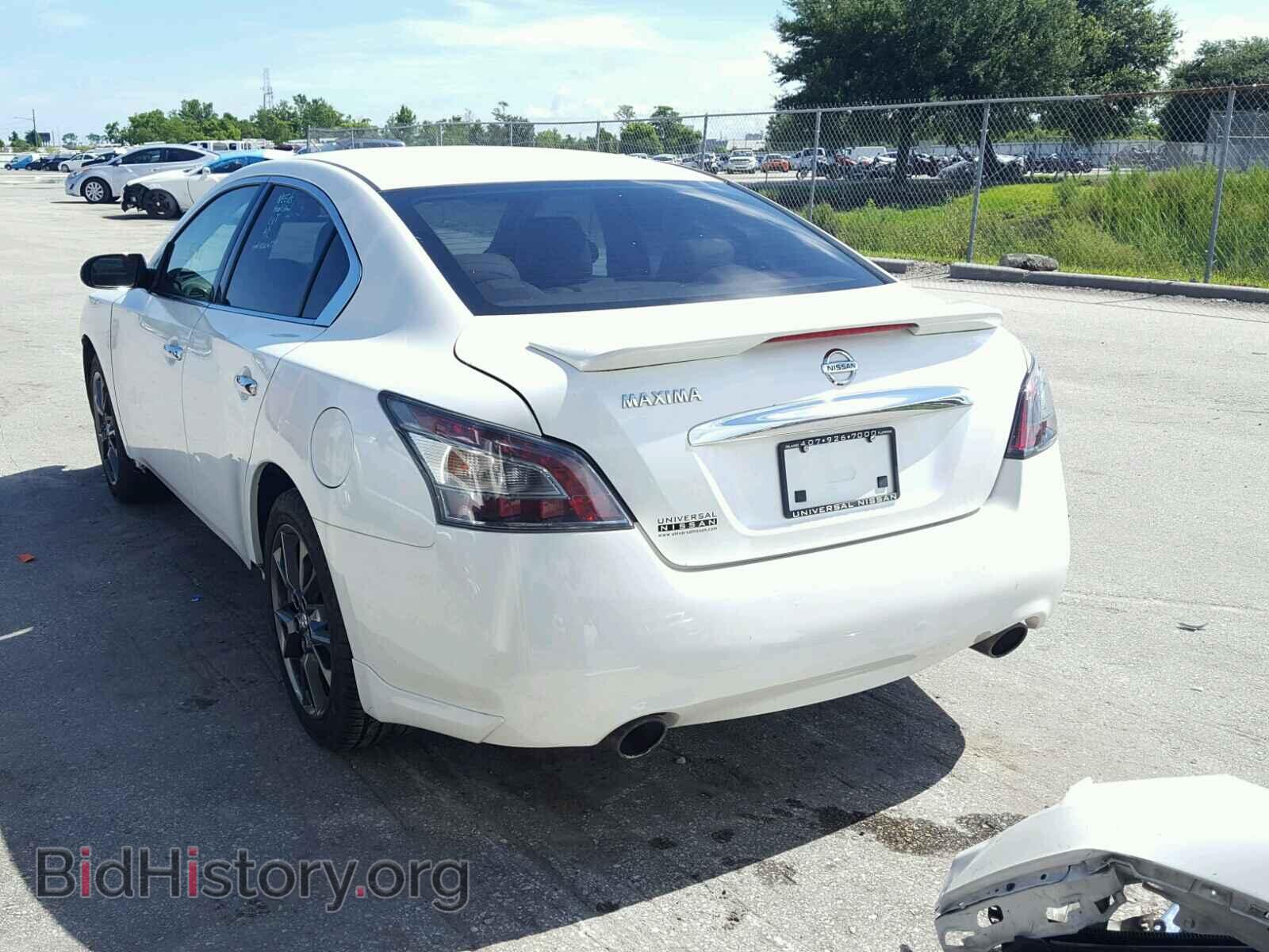 2014 NISSAN MAXIMA S - VIN: 1N4AA5AP3EC466835 - Фото 3