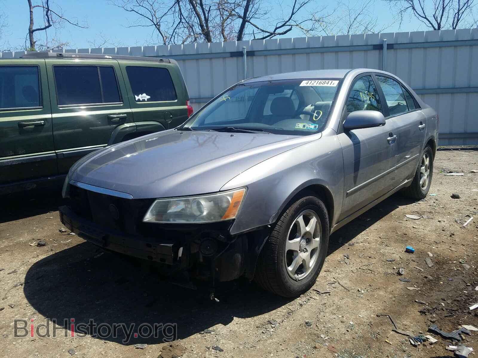2006 HYUNDAI SONATA - VIN: 5NPEU46C36H150618 - Фото 2
