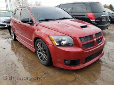 2008 Dodge CALIBER Caliber SR, red — VIN 1B3HB68F78D659174, Copart