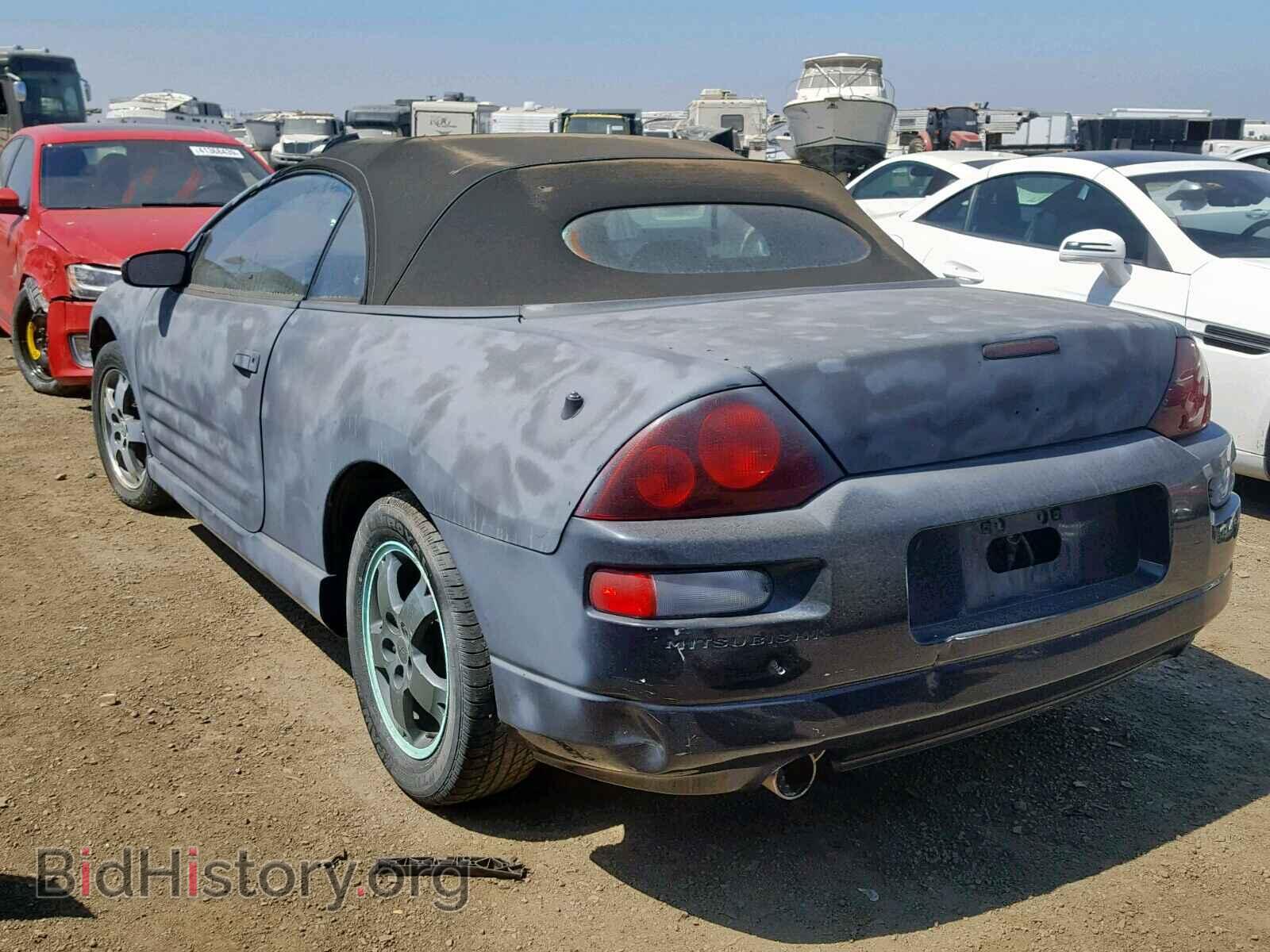 2002 MITSUBISHI ECLIPSE - VIN: 4A3AE85H32E071215 - Фото 3