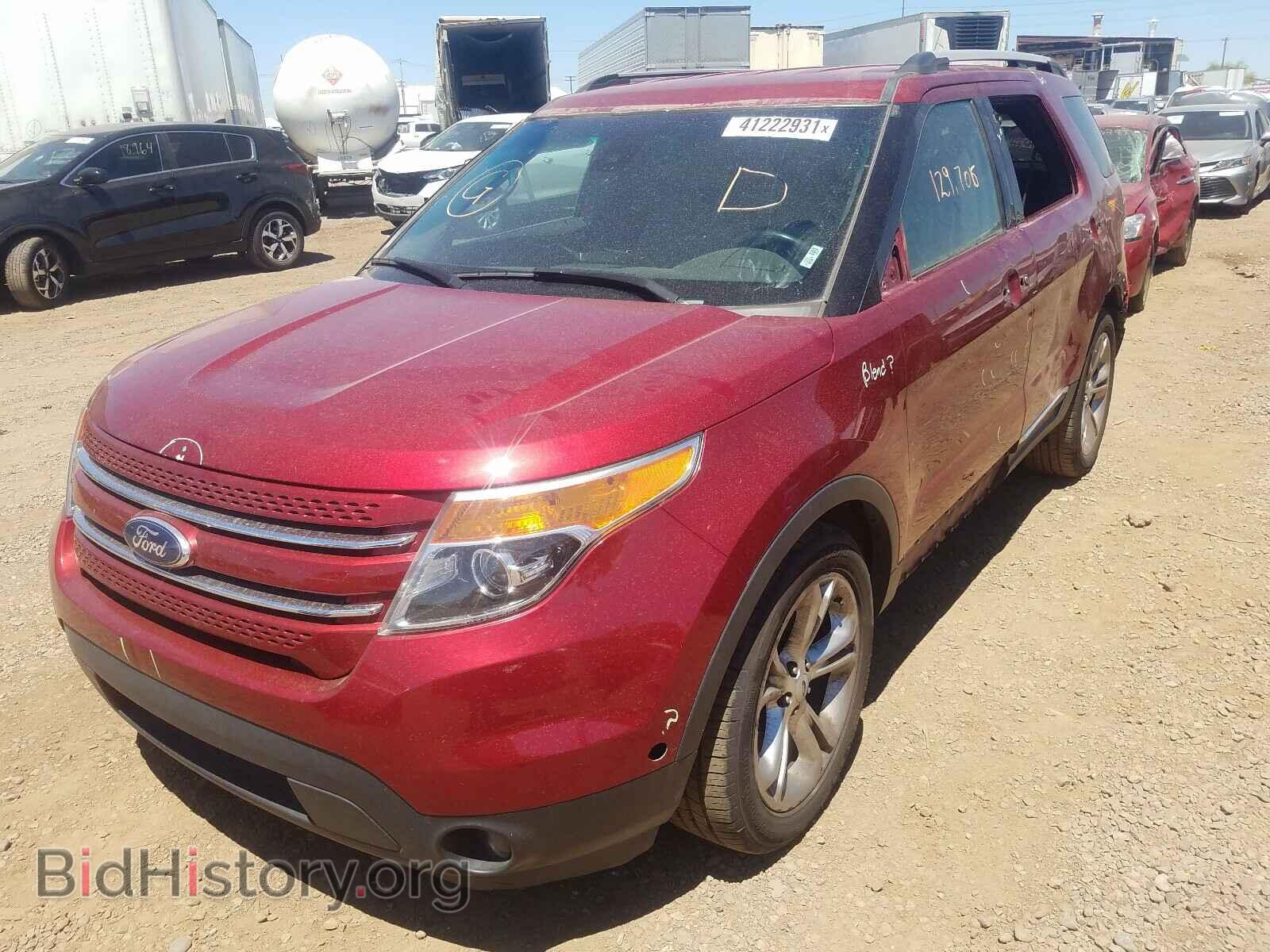 2013 FORD EXPLORER - VIN: 1FM5K7F95DGB47826 - Фото 2