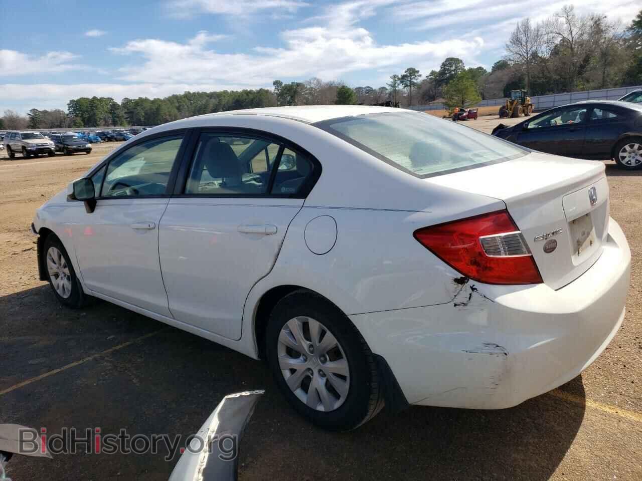 2012 HONDA CIVIC - VIN: 2HGFB2F54CH561497 - Фото 2