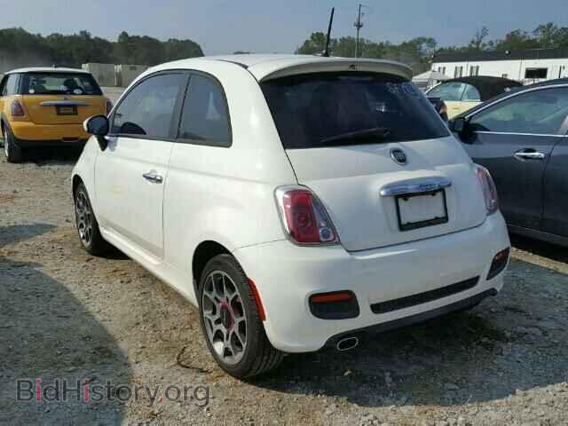 2012 FIAT 500 - VIN: 3C3CFFBR4CT109681 - Фото 3