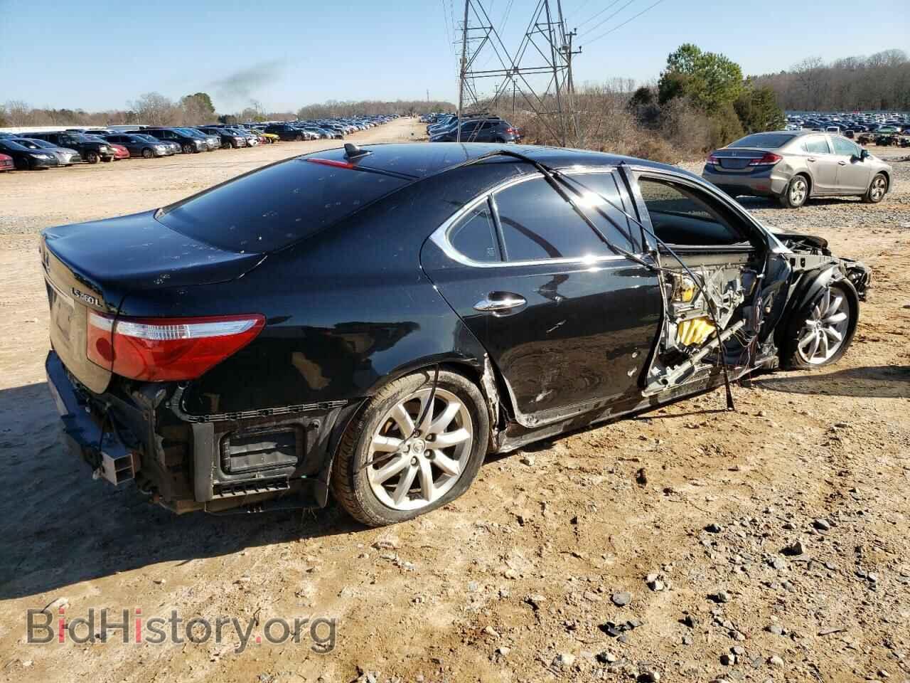 2007 LEXUS LS460 - VIN: JTHGL46F775015213 - Фото 3