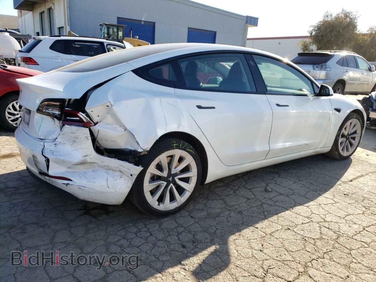 2022 TESLA MODEL 3 - VIN: 5YJ3E1EA2NF143854 - Фото 3