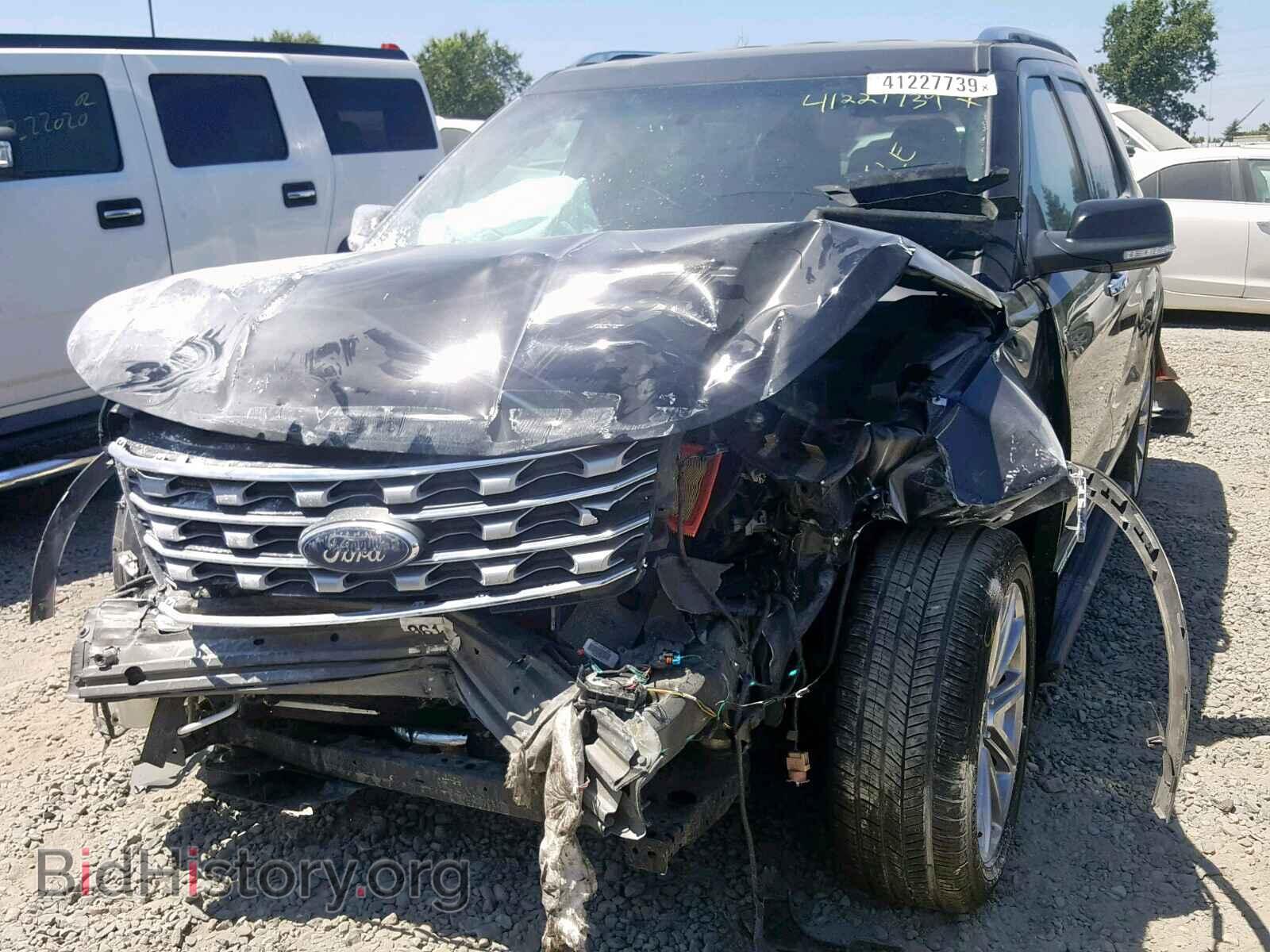2016 FORD EXPLORER L - VIN: 1FM5K8F86GGA07799 - Фото 2