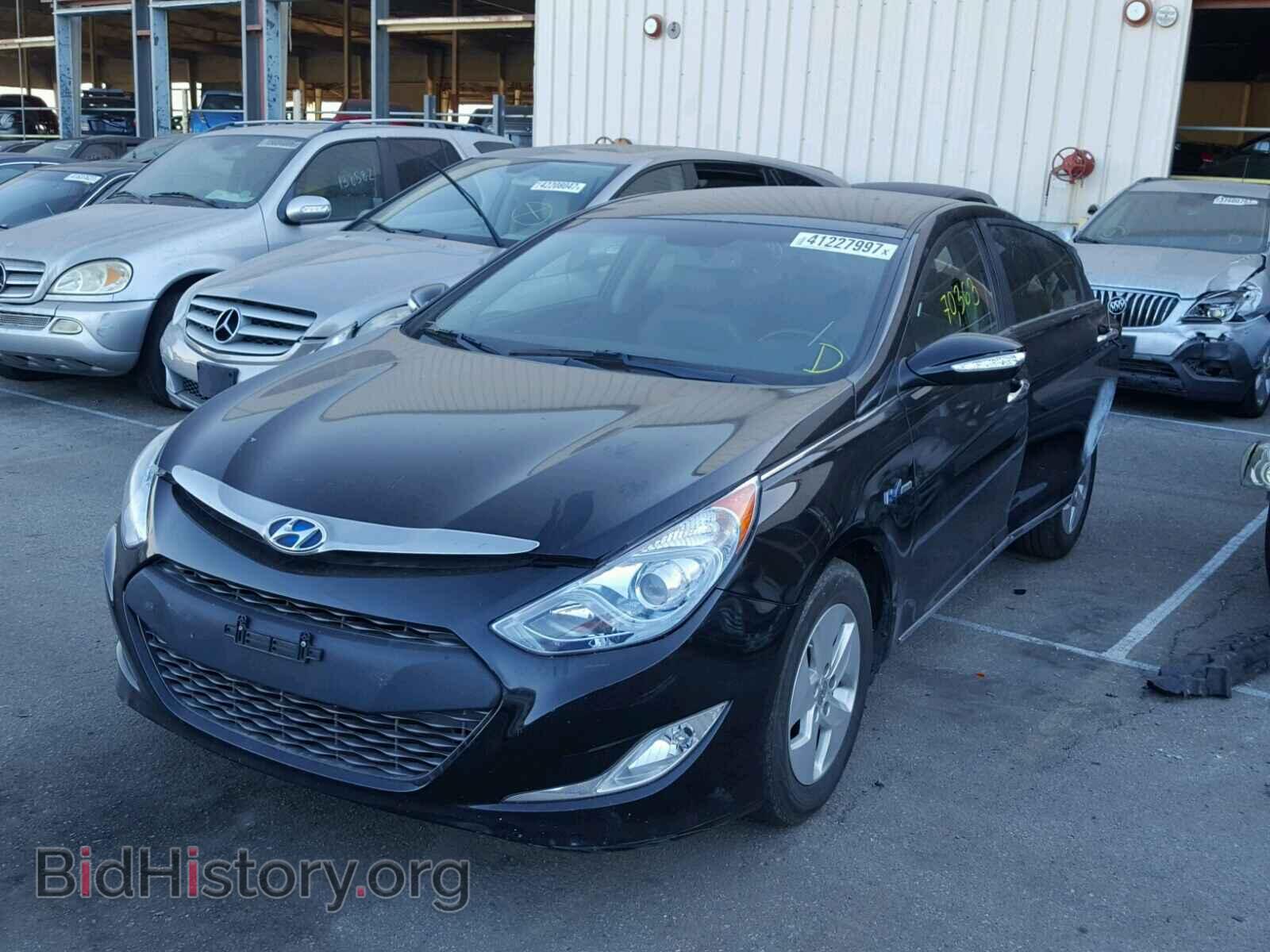 2012 HYUNDAI SONATA - VIN: KMHEC4A49CA037211 - Фото 2