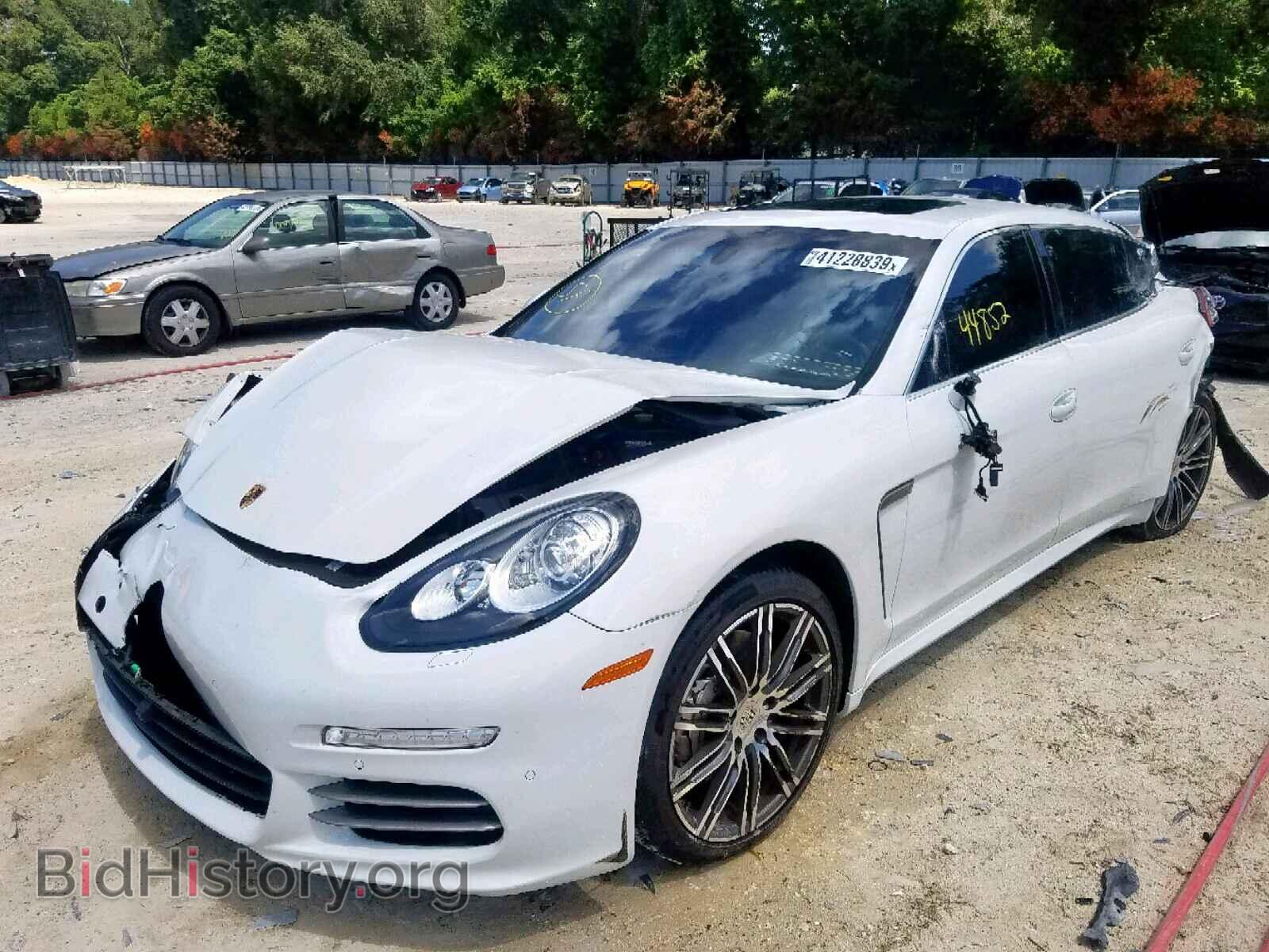 2014 PORSCHE PANAMERA - VIN: WP0BB2A71EL064001 - Фото 2