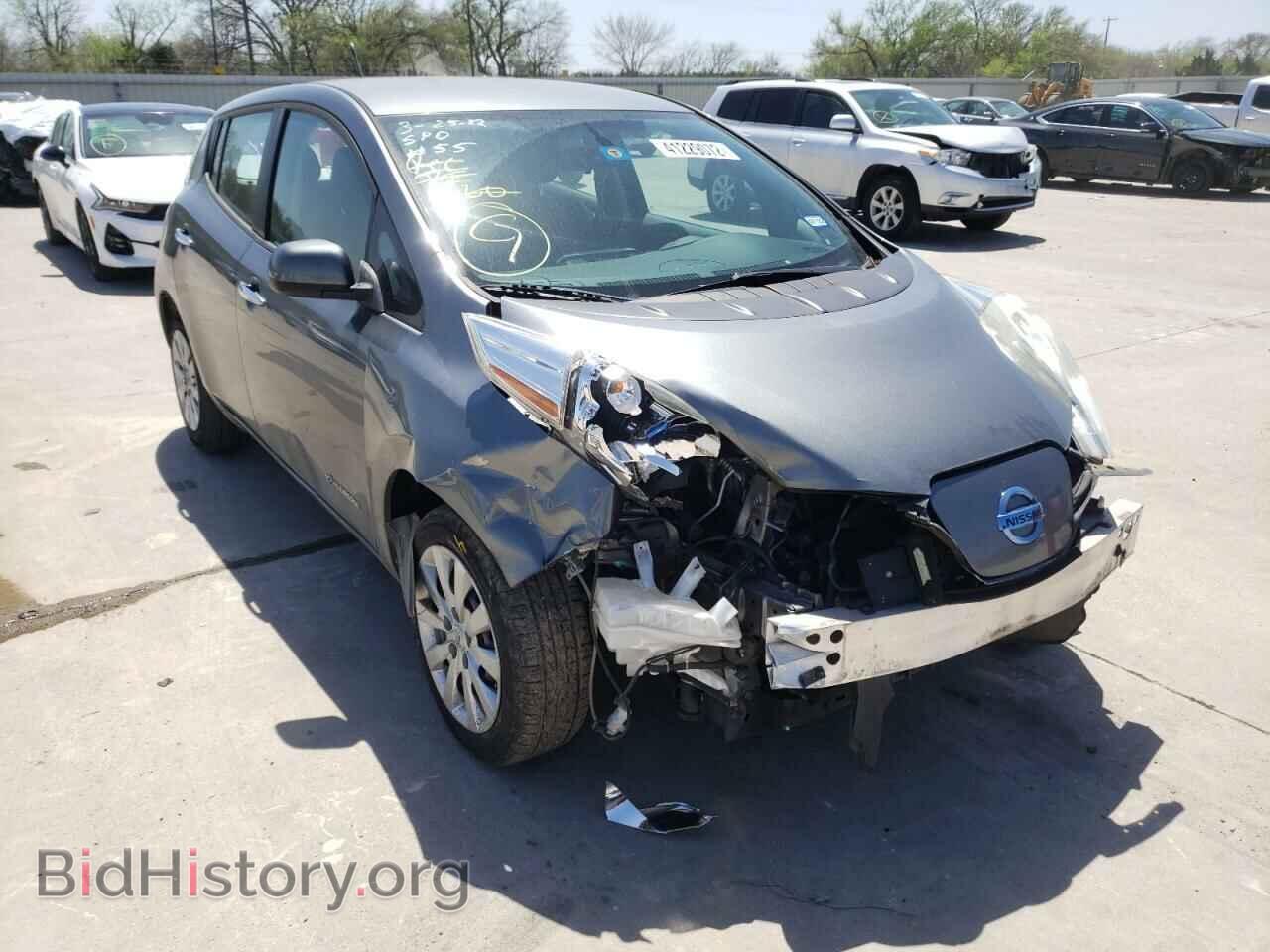 Photo 1N4AZ0CP8EC335294 - NISSAN LEAF 2014