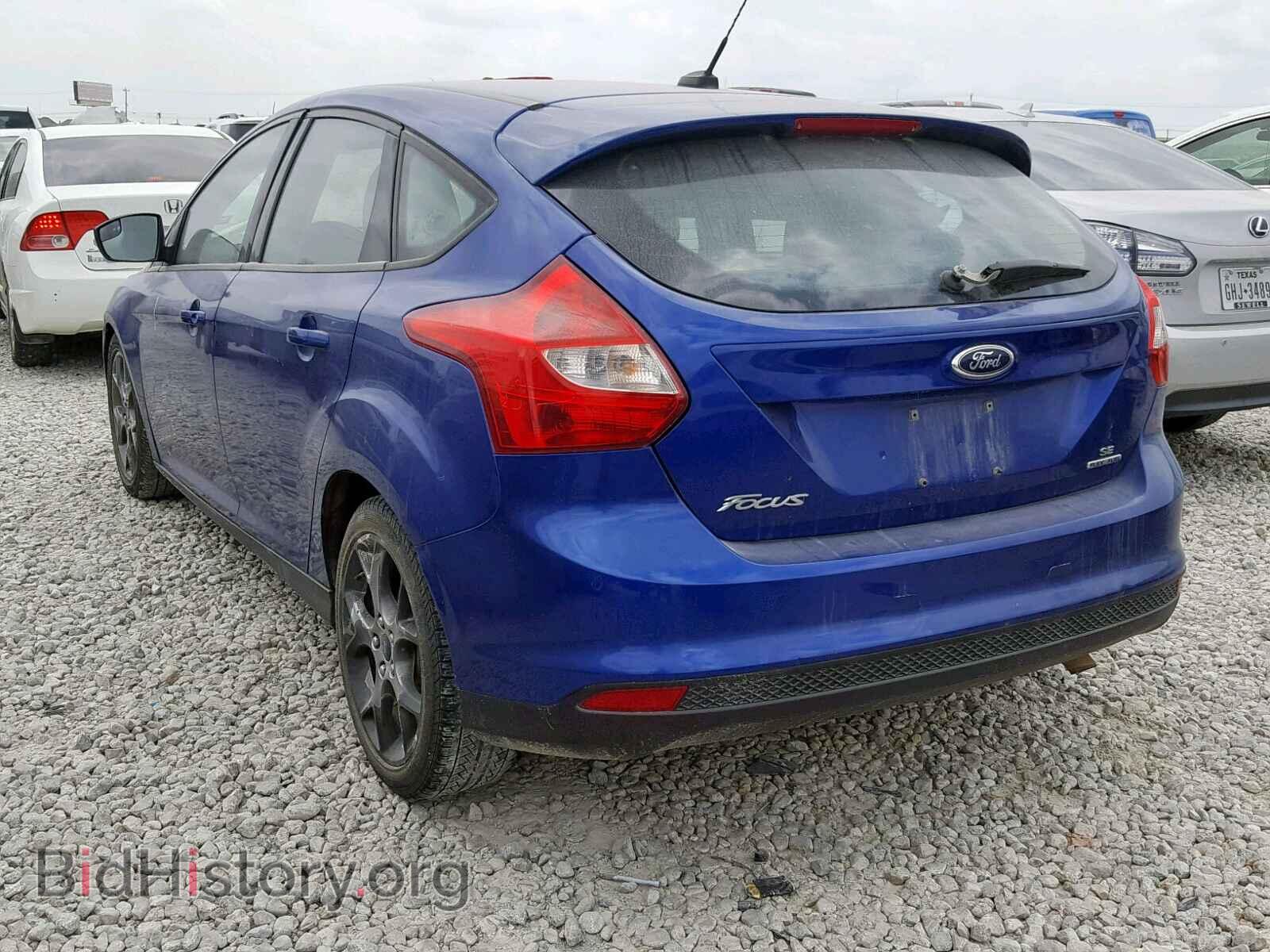 2014 FORD FOCUS SE - VIN: 1FADP3K23EL320891 - Фото 3