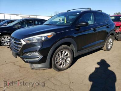 2016 Hyundai TUCSON Limited, black — VIN KM8J3CA48GU250910, Copart