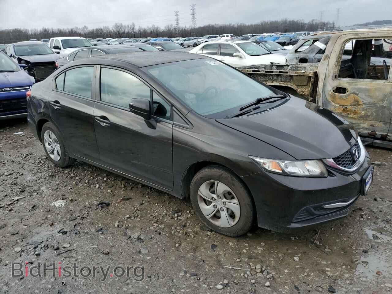2014 HONDA CIVIC - VIN: 2HGFB2F56EH537155 - Фото 4