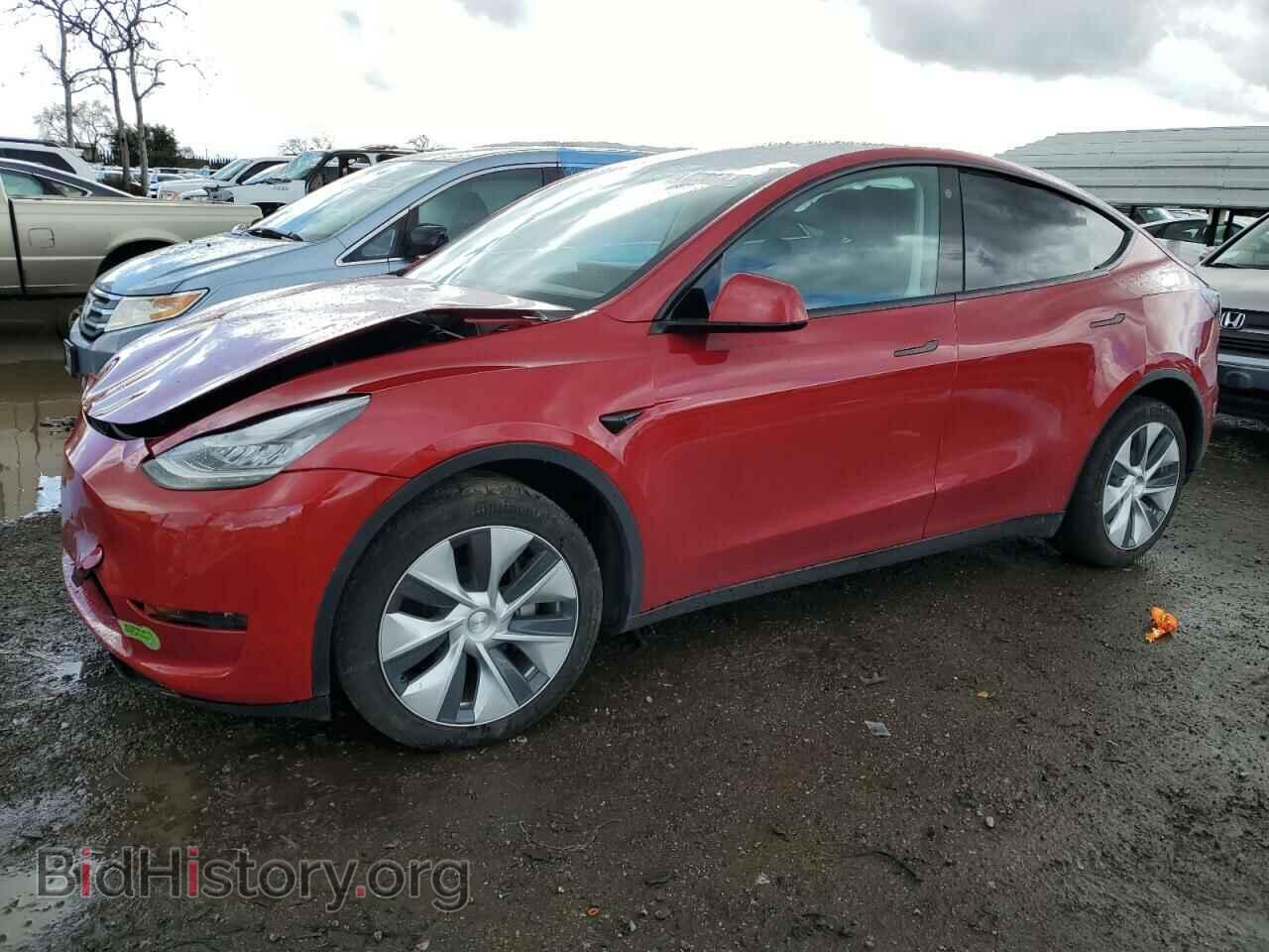 Photo 5YJYGDEEXMF094468 - TESLA MODEL Y 2021
