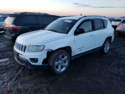 2011 Jeep COMPASS Limited, white — VIN 1J4NF5FB6BD178043, Copart