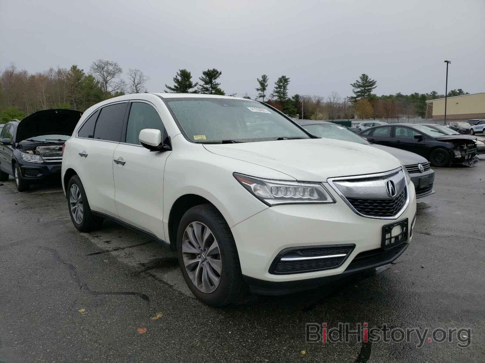 Фотография 5FRYD4H44EB048159 - ACURA MDX 2014