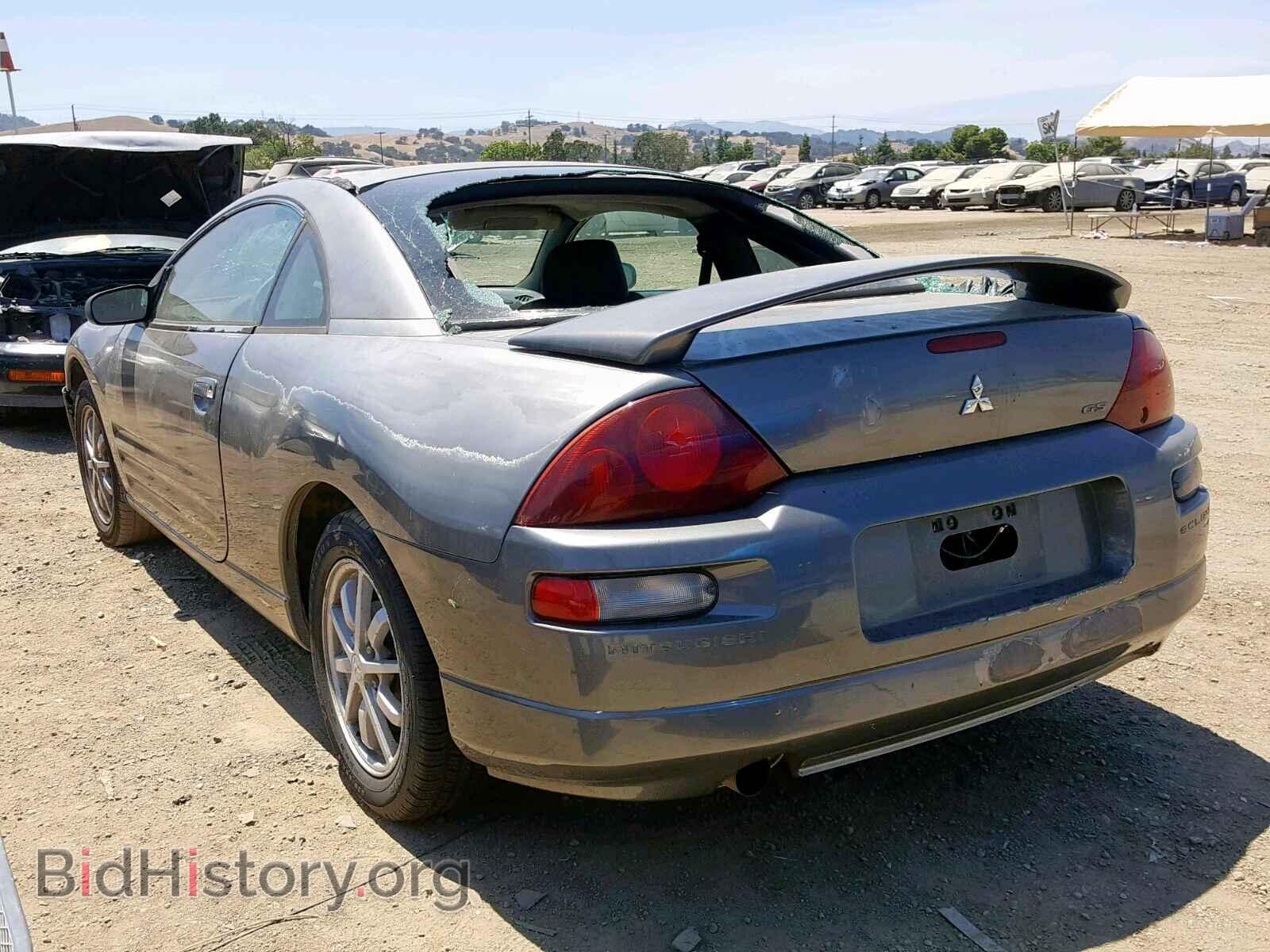 2002 MITSUBISHI ECLIPSE - VIN: 4A3AC44G62E086766 - Фото 3