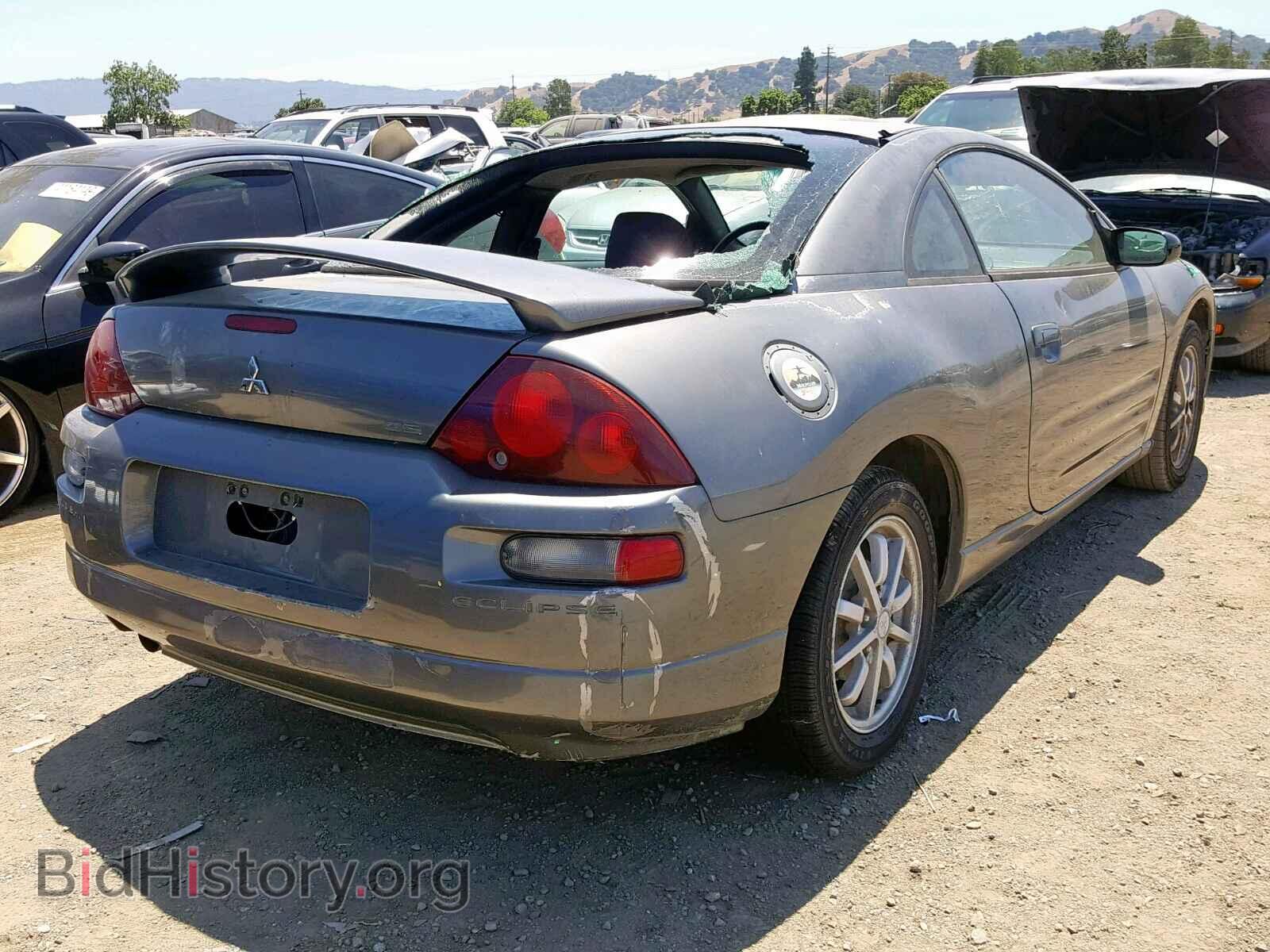 2002 MITSUBISHI ECLIPSE - VIN: 4A3AC44G62E086766 - Фото 4
