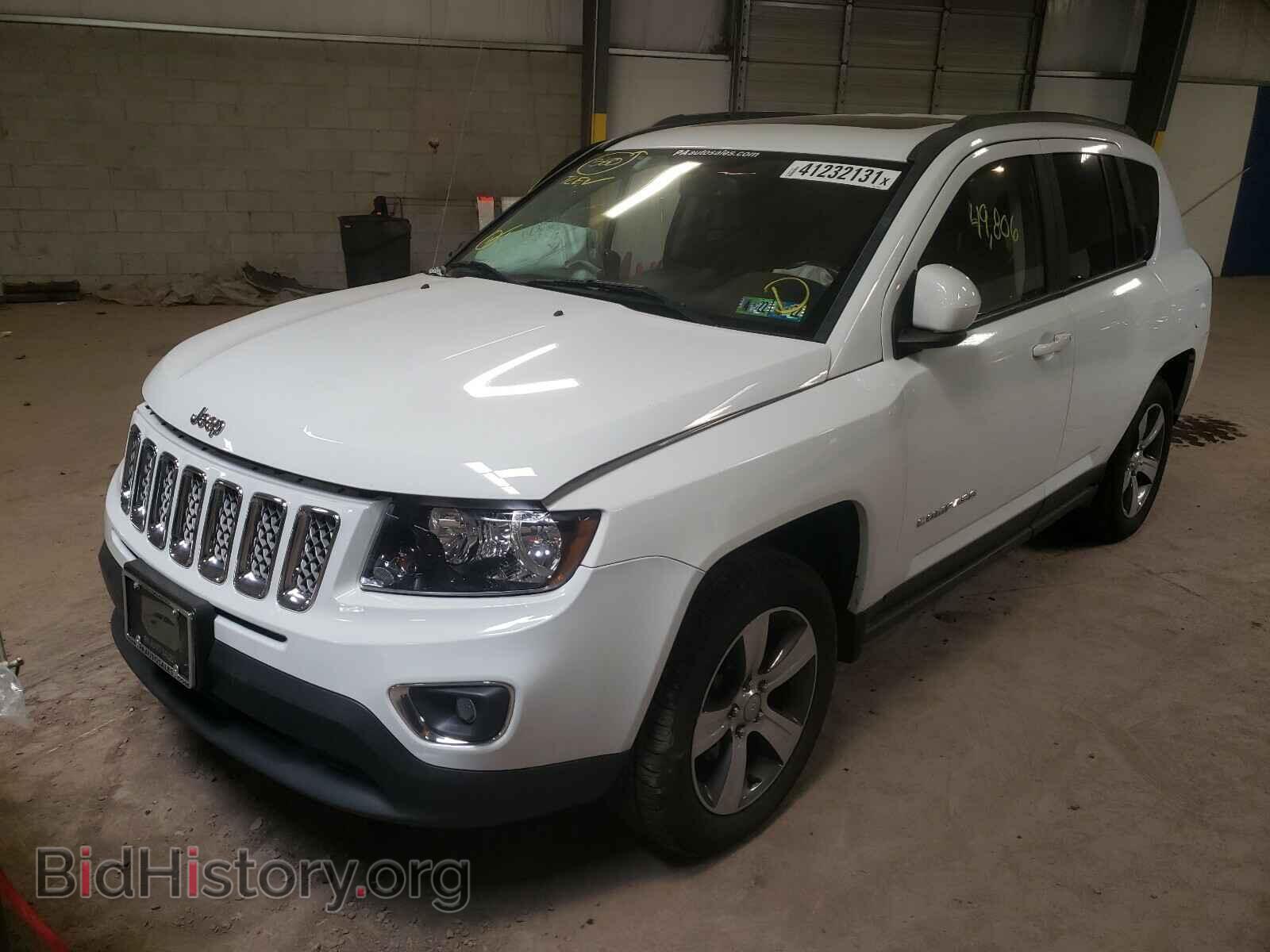 2016 JEEP COMPASS - VIN: 1C4NJDEB7GD572352 - Фото 2