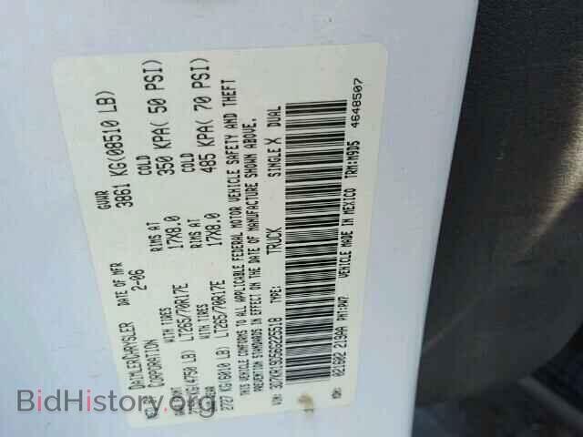 2006 DODGE RAM 1500 - VIN: 3D7KR19D56G225518 - Фото 10