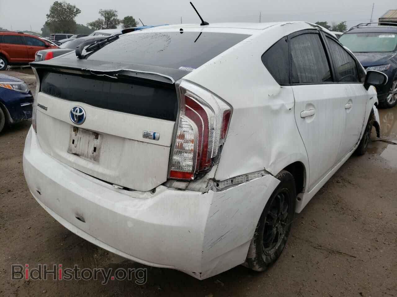 2014 TOYOTA PRIUS - VIN: JTDKN3DU5E1785464 - Фото 4