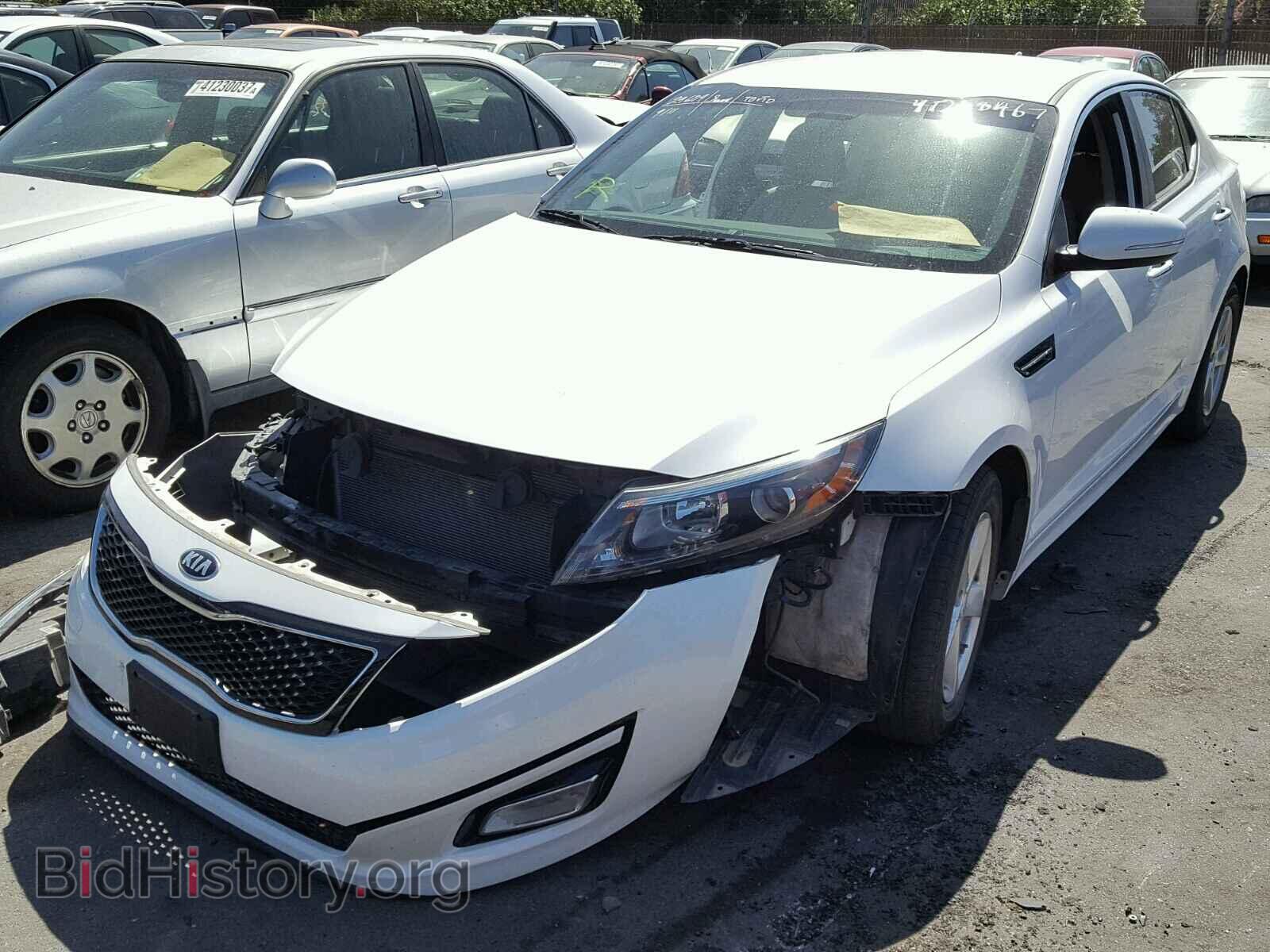 2015 KIA OPTIMA - VIN: KNAGM4A72F5600825 - Фото 2