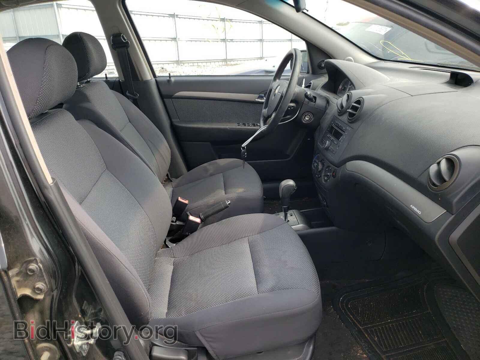 2008 CHEVROLET AVEO - VIN: KL1TD566X8B207349 - Фото 5