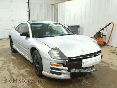 2000 Mitsubishi ECLIPSE Eclipse GT, silver — VIN 4A3AC54L3YE105656, Copart