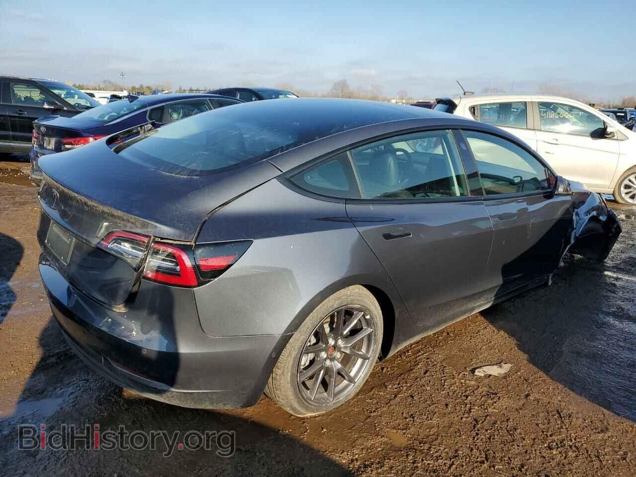2022 TESLA MODEL 3 - VIN: 5YJ3E1EA7NF369730 - Фото 3