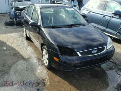 2007 Ford FOCUS Focus ZX4, черный — VIN 1FAFP34N47W177094, Copart