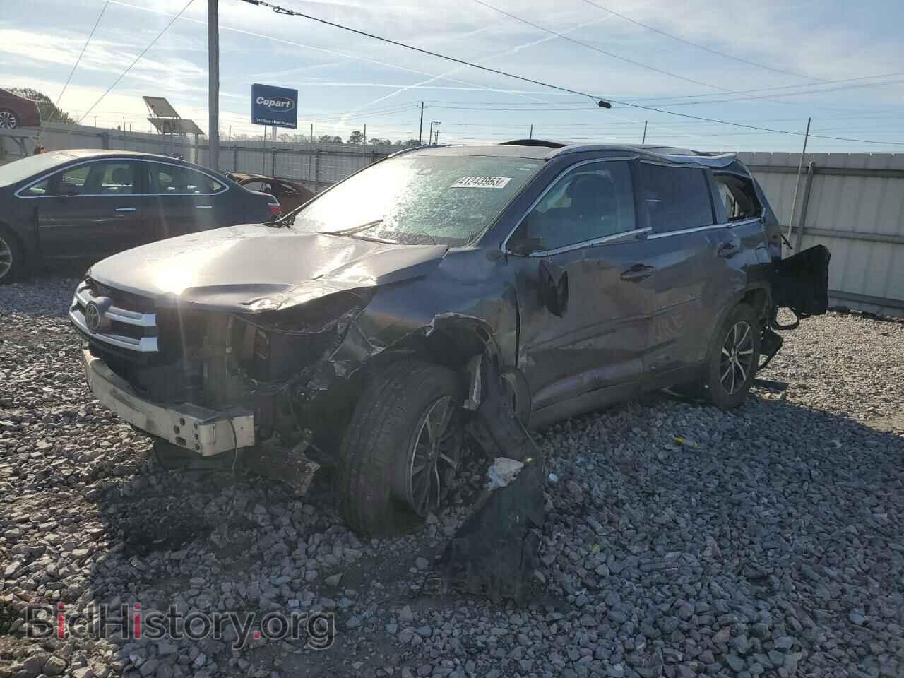 Photo 5TDJZRFHXHS442000 - TOYOTA HIGHLANDER 2017