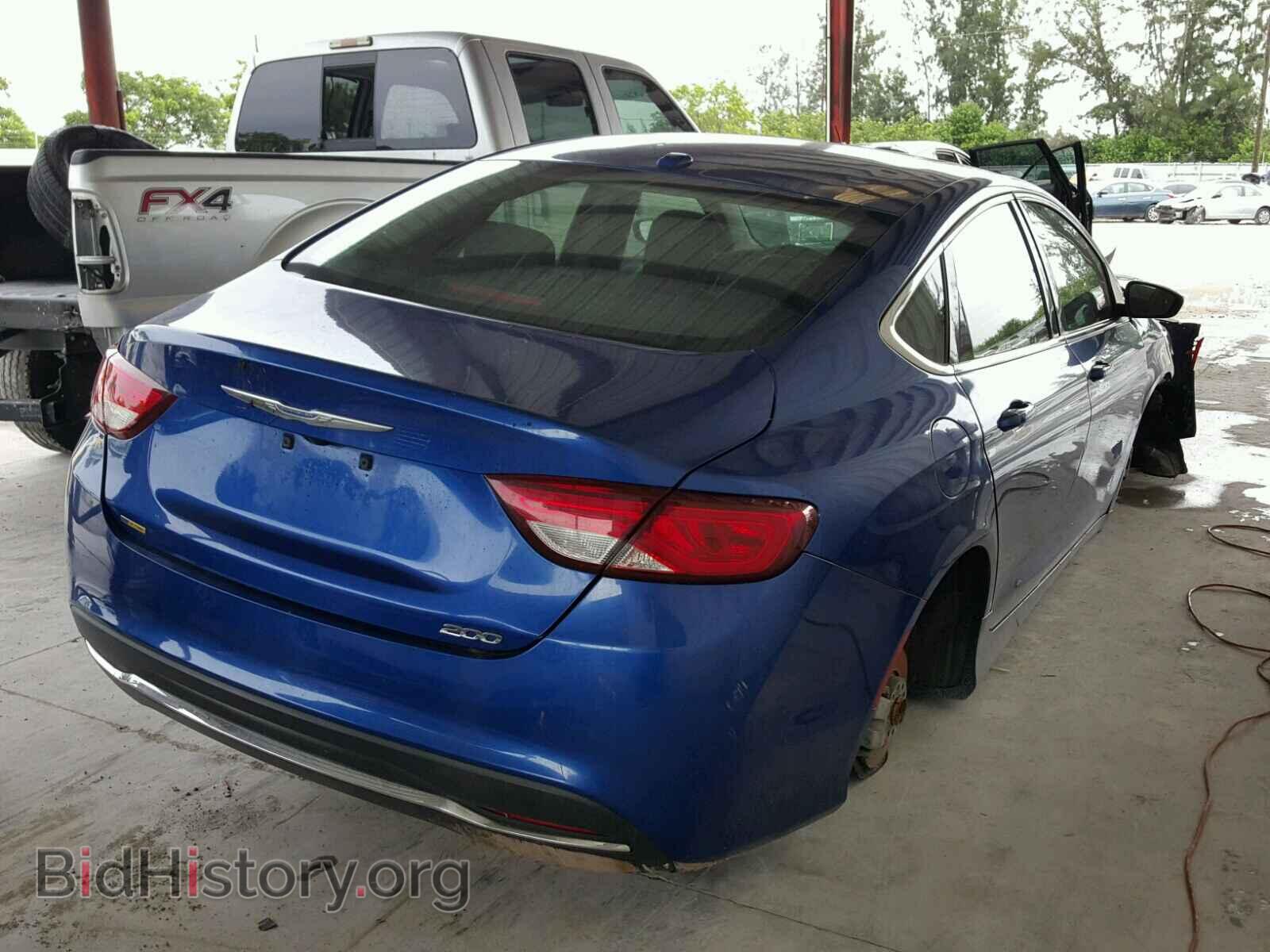 2015 CHRYSLER 200 - VIN: 1C3CCCAB4FN687392 - Фото 4
