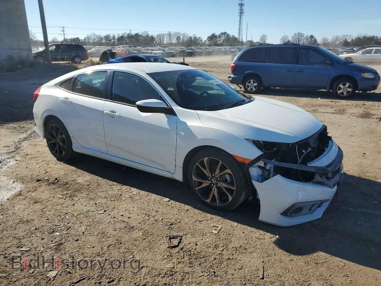 2021 HONDA CIVIC - VIN: 2HGFC2F8XMH551663 - Фото 4