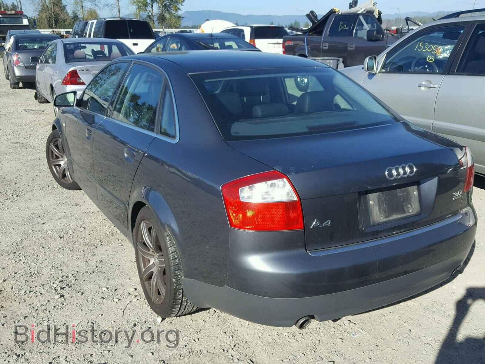 2002 AUDI A4 - VIN: WAULT68E92A314005 - Фото 3