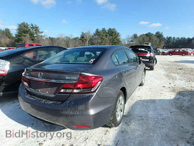 2014 HONDA CIVIC - VIN: 2HGFB2F52EH536617 - Фото 4